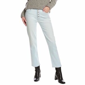 Mother Women Sz 29 The Pixie Tomcat Ankle Pina Colada Paradise Distress Jeans